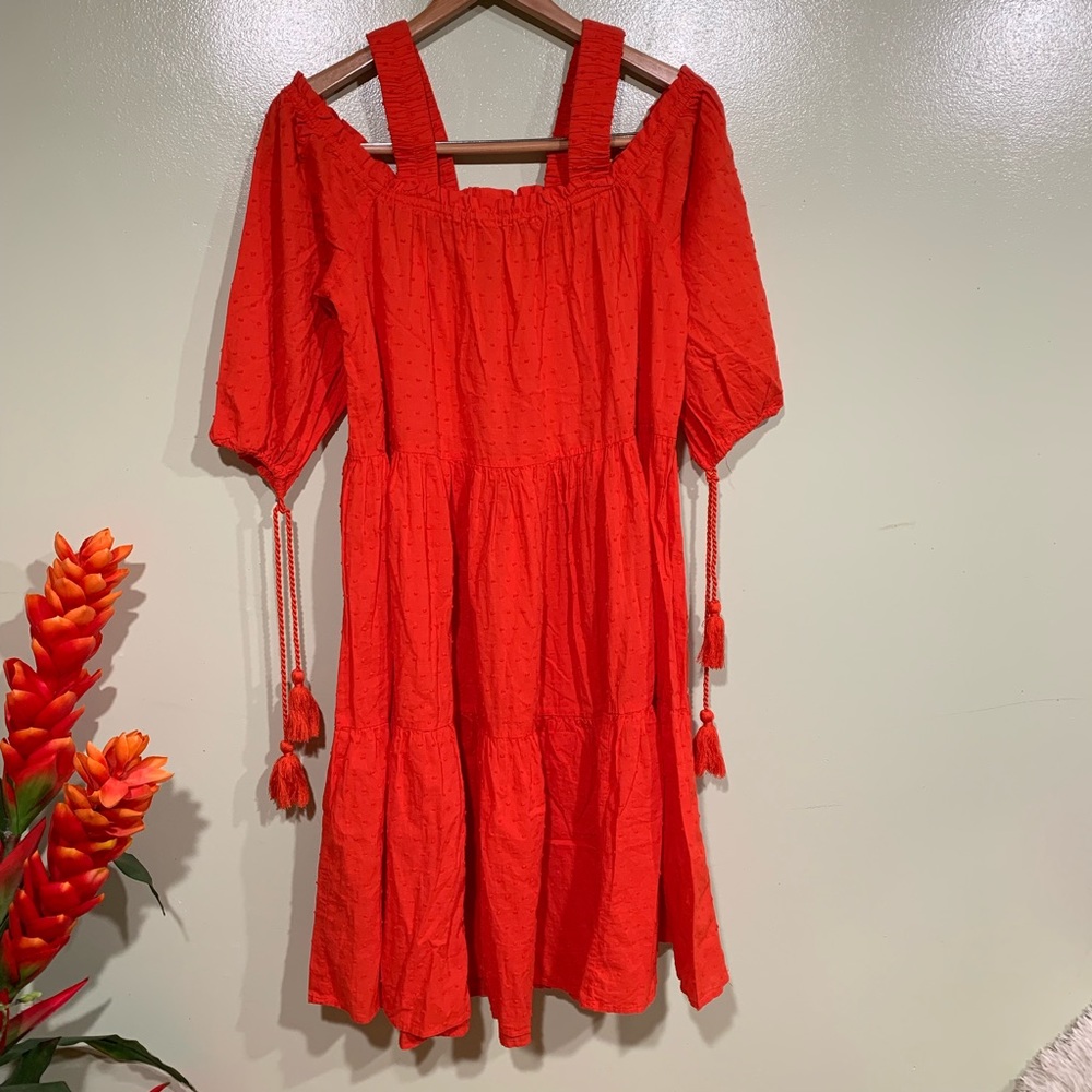 H&M Bright Orange  Dress